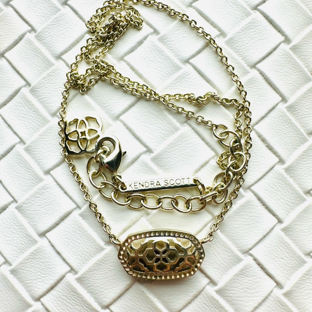Kendra Scott ELISA Gold Chain Necklace